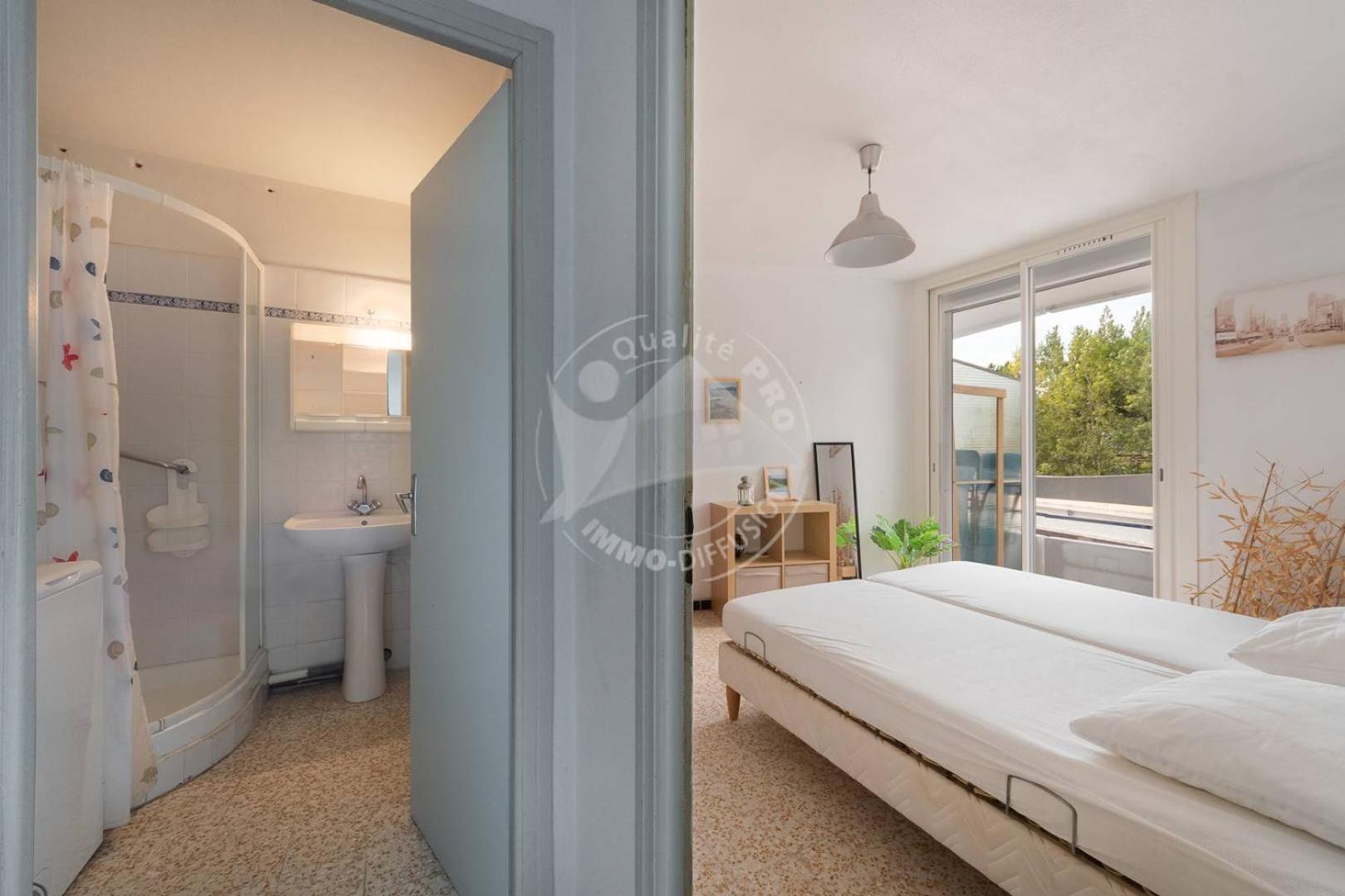 As17378 - P4 Dans Une Residence Sur La Plage Avec Vue Mer Et Piscine 勒格罗-迪鲁瓦 外观 照片